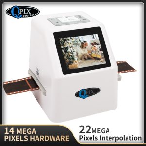 22 MP 110 135 126KPK Super 8 négatif Photo Scanner 35mm diapositive Film Scanner numérique Film convertisseur 2.4 “LCD
